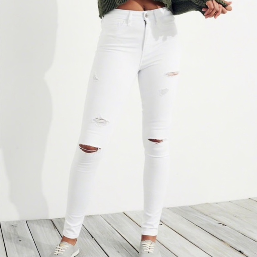 NWOT Hollister High Rise Super Skinny Jeans